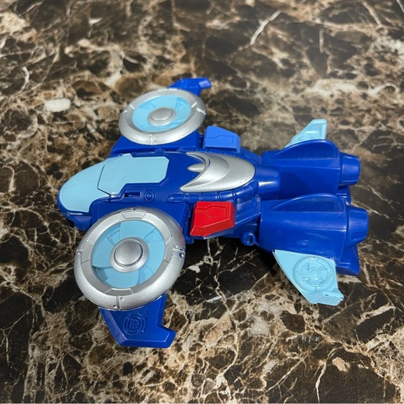 Playskool Transformers Rescue Bots Academy Whirl The Flight-Bot Blue Jet Plane - Picture 5 of 11